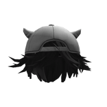 Messy Anime Boy Hair w/ Y2K Cap