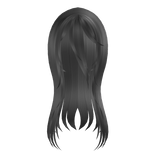 Messy Anime Hair Gray