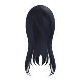 Messy Anime Hair Purple