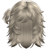 Messy anime layered hair