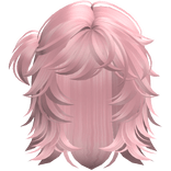 Messy anime layered hair