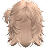 Messy anime layered hair