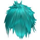 Messy Anime Scene Wolfcut (Aqua)