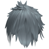 Messy Anime Scene Wolfcut (Ash Blue)