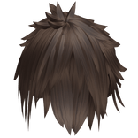 Messy Anime Scene Wolfcut (Brown)