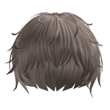 messy ash brown anime protagonist boy men hair