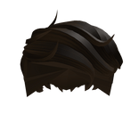 Messy Dark Brown Hair