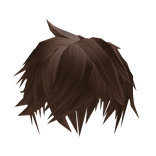 🍫Messy Emo Anime Hairstyle Brown