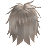 Messy Emo Fluffed Up Hair In Blonde