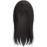 ♡ ꒰ messy emo layered hair in dark brown ꒱