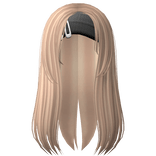 messy igari hair /w stretchy headband in blonde