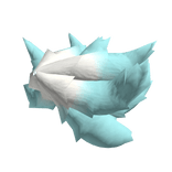 Messy Nine-Tails Tail – Light Blue Tips