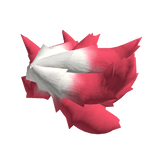 Messy Nine-Tails Tail – Red & White