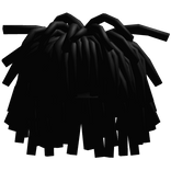 Messy Overgrown Freeforms Black