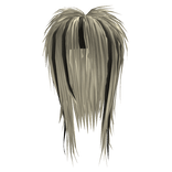 Messy Razor Cut Vkei Hair (Blonde/Black)