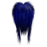 Messy Razor Cut Vkei Hair (Blue)