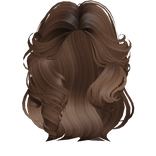 Messy Wavy Layered Hairstyle in Brown
