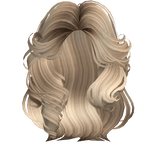 Messy Wavy Layered Hairstyle in Dark Blonde