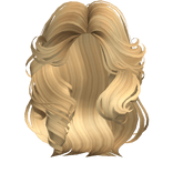Messy Wavy Layered Hairstyle in Golden Blonde