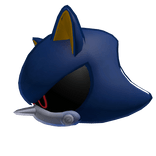 Metal Sonic Head Outline 3.0