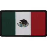 Mexico Flag Patch, Full Colour [L]