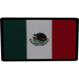 Mexico Flag Patch, Full Colour [R]