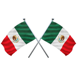 🇲🇽 Mexico Shoulder Double Flag