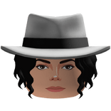 Michael Jackson White Fedora Anime