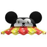 Mickey Bucket hat Yellow and Red