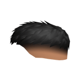 Mid Fade Textured Crop Black Hair