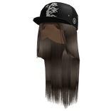 Middle Parted Buss Down w/ Cap