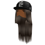 Middle Parted Buss Down w/ Cap