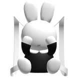 miffy backpack in black