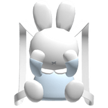 ♡: miffy backpack in blue (3.0)