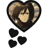 Mikasa Ackerman Thinking Hearts Attack On Titan