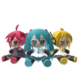 Miku Teto Neru Huge Plush [Backpack]