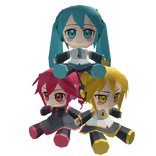 Miku Teto Neru Plush [Hat]