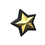 Military Beret Rank | 1 Star | Gold