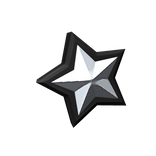 Military Beret Rank | 1 Star | Silver