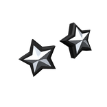 Military Beret Rank | 2 Stars | Silver