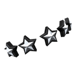 Military Beret Rank | 5 Stars | Silver