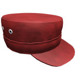 Military Cap | Red