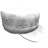 Military Cap | White