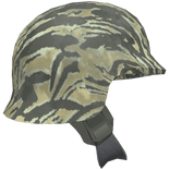Military Helmet | Green Tiger Camo