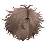 Milktea Brown Stylish Side Swept Anime Hair