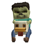 Minecraft Chicken Jockey Hat