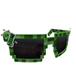 Minecraft Creeper Glasses Green