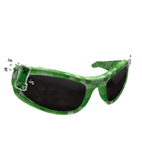 Minecraft Creeper Glasses Green Y2k
