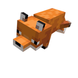 Minecraft Fox (Left Shoulder)