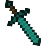 Minecraft Steve Sword (Back)